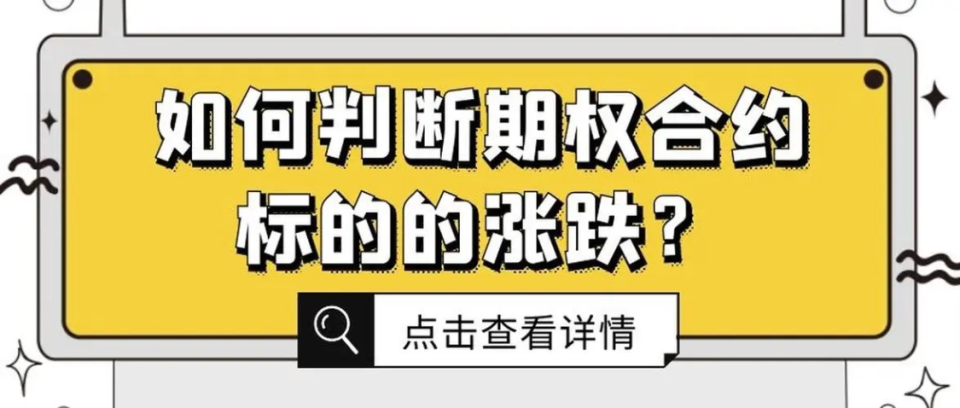 如何判断期权的涨跌？