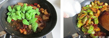 家常菜苦瓜炒肉的做法，如何做家常菜苦瓜炒肉